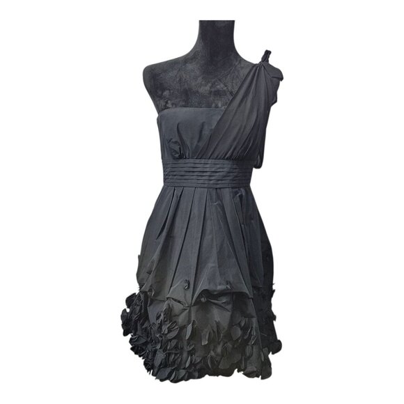 BCBGMaxAzria One Shoulder Sheer Floral Applique Full Bubble Cocktail Dress  COA is available for purchase on au PAY Market - Imported Goods Online  Store Co.Ltd. | au PAY Market - Online Shopping Site